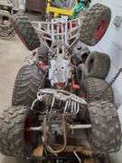 Two 4 wheelers and parts from project