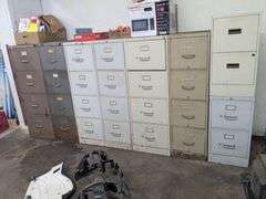 Filling cabinets and contents