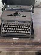 Vintage Royal typewriter and case