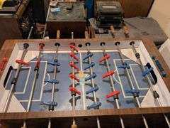 Fooseball table