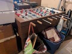 Fooseball table