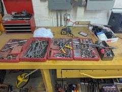 Craftsman Ratchet set in red cases
