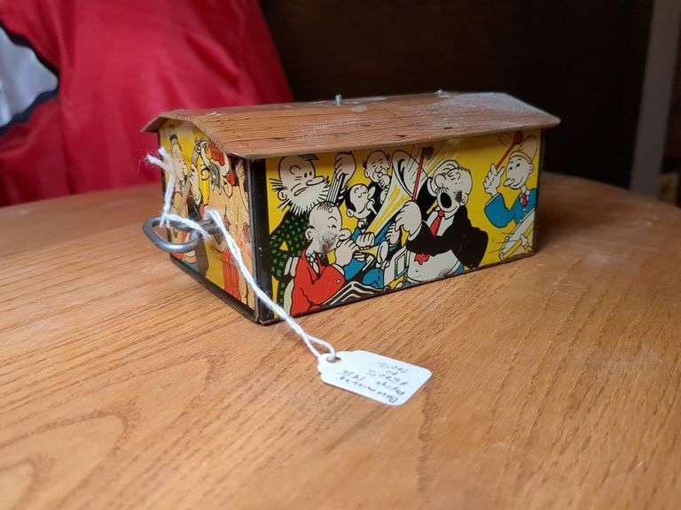 Marx tin toy popeye characters image