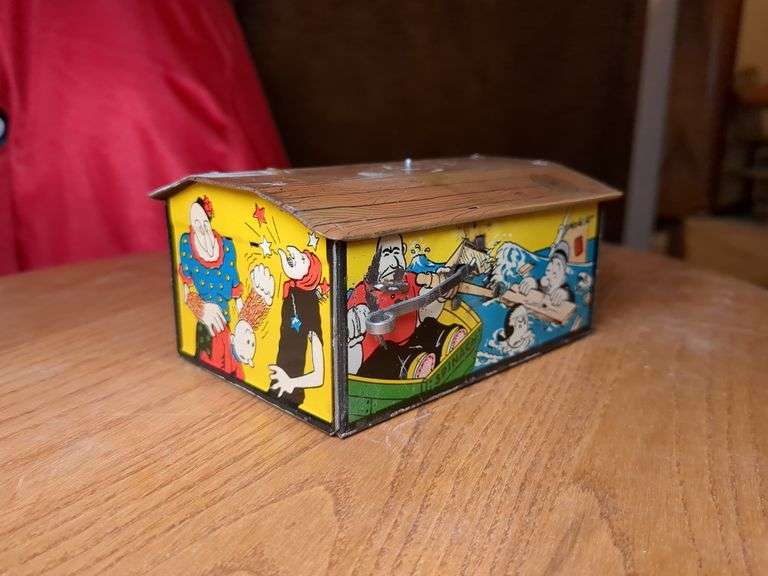 Marx tin toy popeye characters