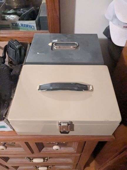 2 Lock boxes and contents image