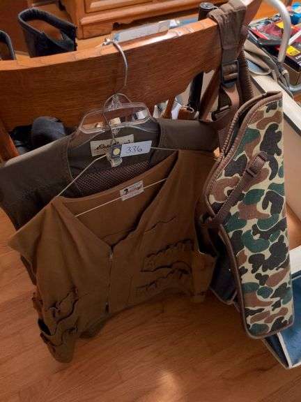 BB Gun, hunting vests and archery bag
