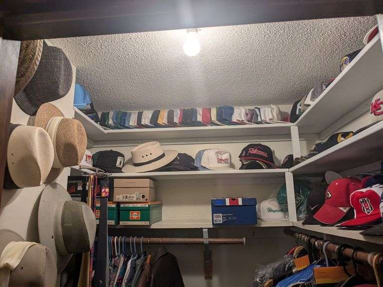 Baseball, cowboy and misc. hats image