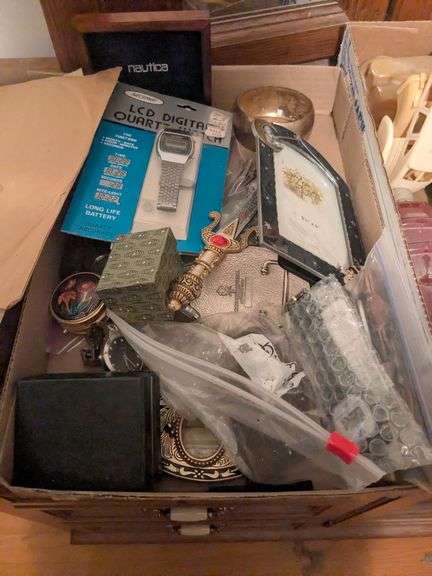 Jewelry: belt buckles, cuff links, watches and misc. image