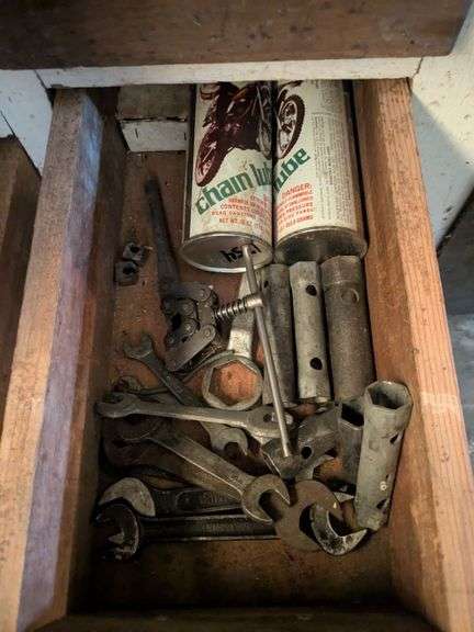 Wrenches and chain lube image
