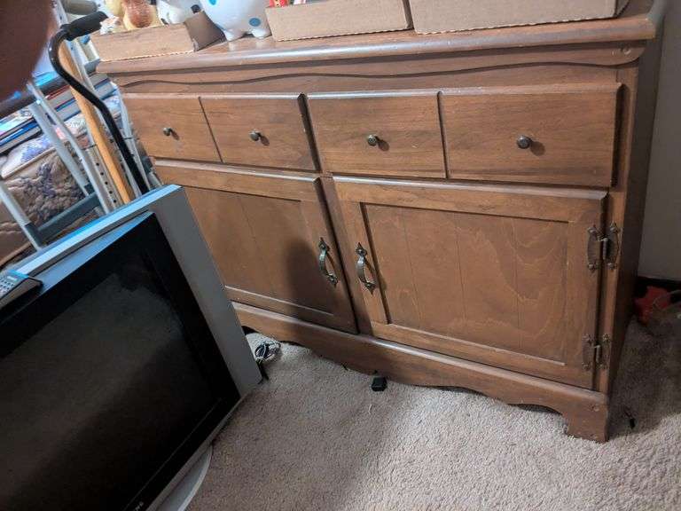 Cabinet (30" x 40" x 16") and contents image