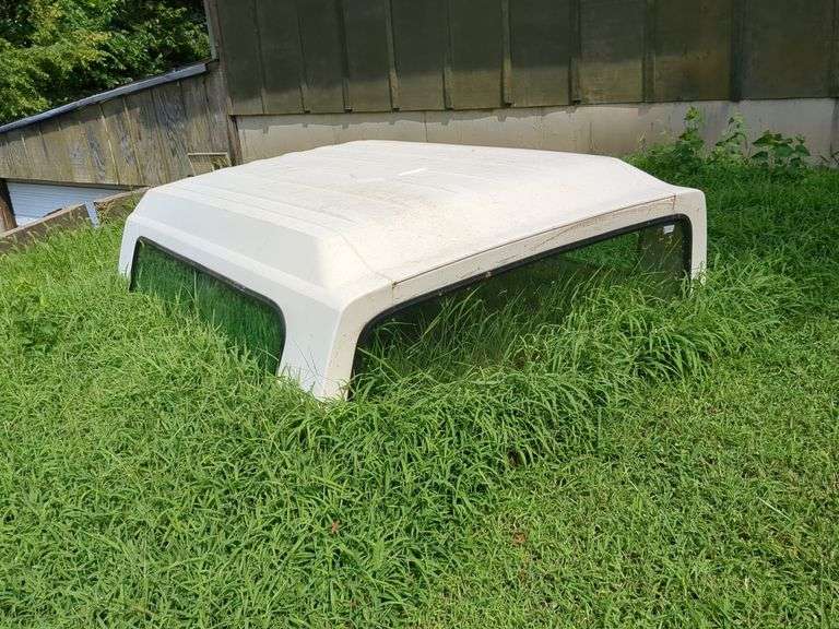 Vintage truck camper shell