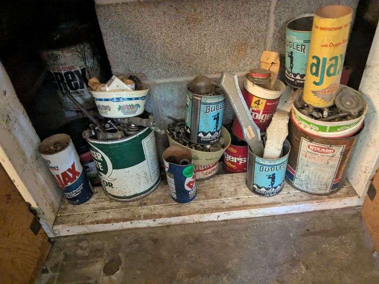 Cans full of metal findings image