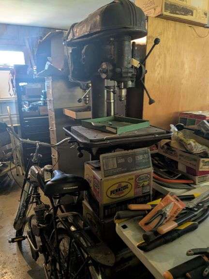 Dayton drill press model #4k643g image