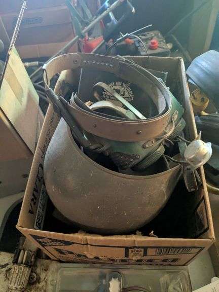Welding glasses and equipment image