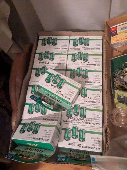 13 boxes of 35mm film image