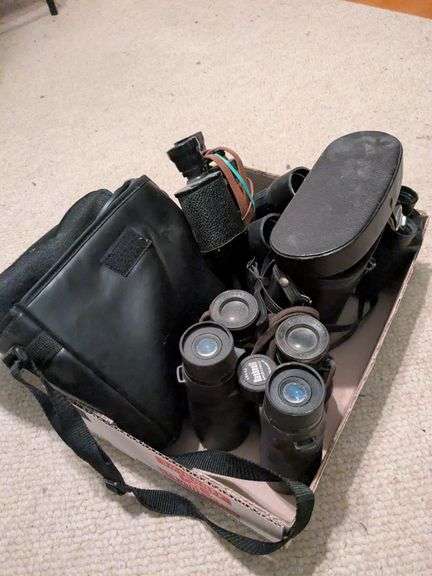 7 Binoculars: Bushnell, Maxim and misc. image