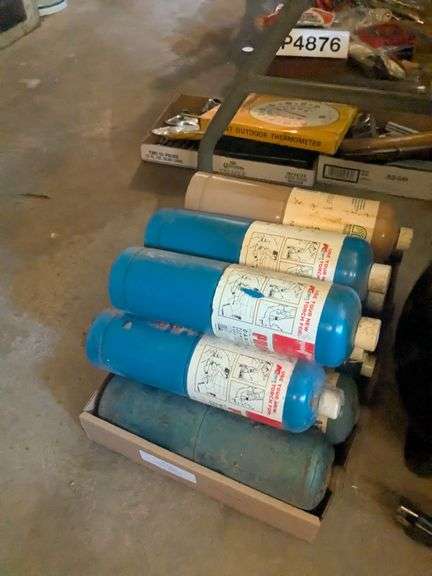 12 propane tanks image