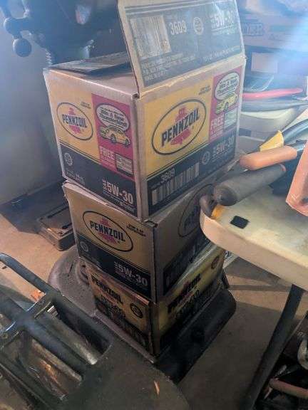 3 boxes of 5w30 Penzoil image