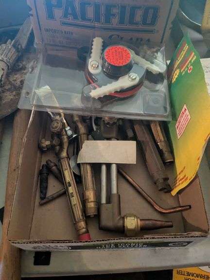 Weed trimmer cutting head, cutting torch attachments, misc image
