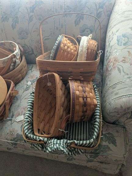 6 Longaberger baskets image