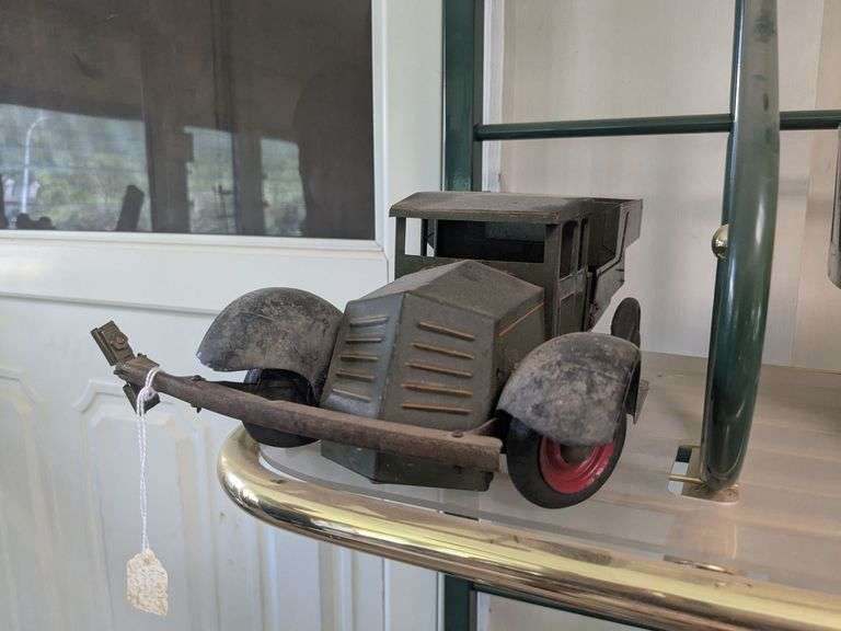 Kingston Kokomo electric lamp truck 1920s-30s green image