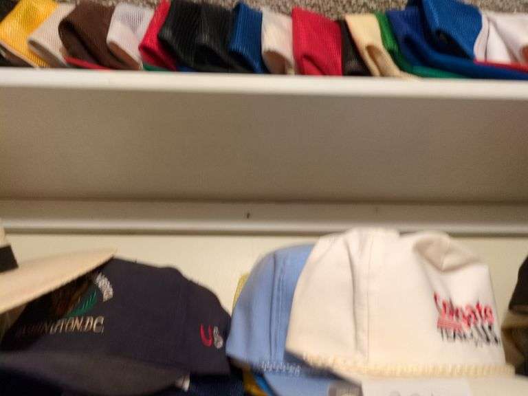 Baseball, cowboy and misc. hats