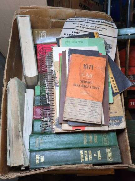 Automotive manuals image