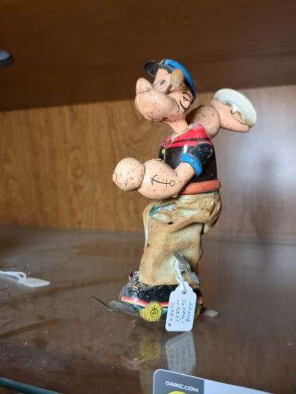 Linemar Rollerskating Popeye made in Japan image