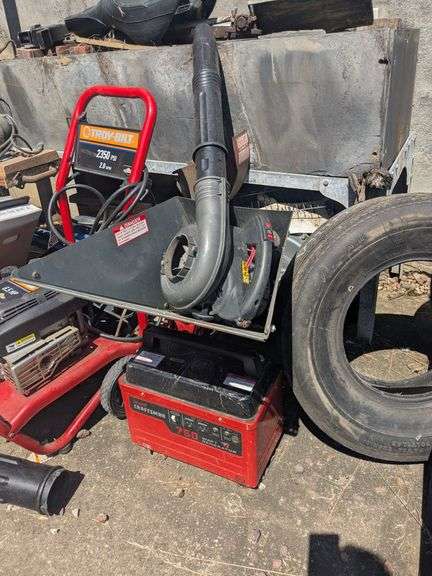 Craftsman chipper and blower image