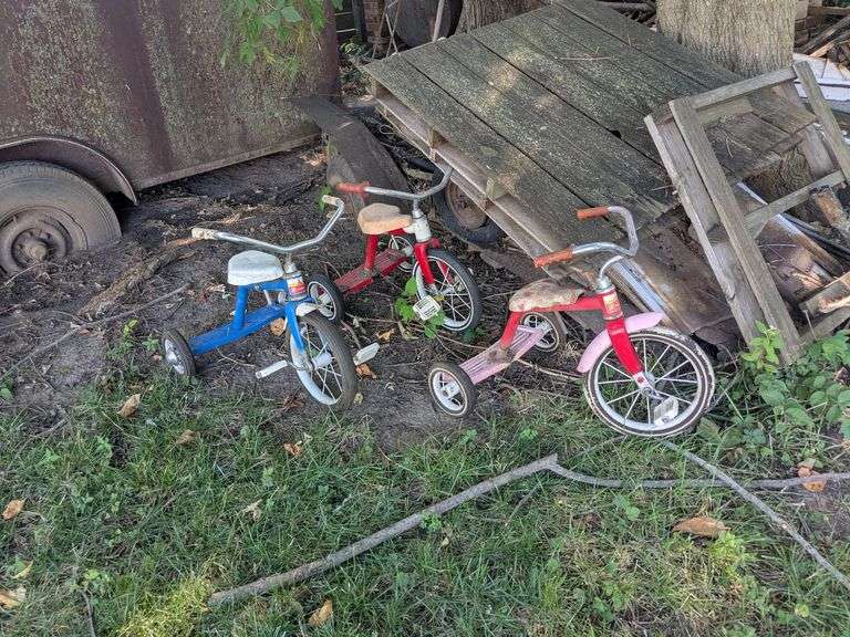 3 Hedstrom Tricycles image