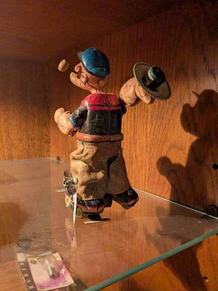 Popeye Linemar rollerskating made in japan