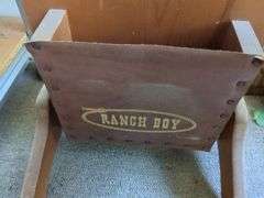 Wall shelf, ranchboy valet stand