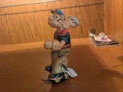 Popeye Linemar rollerskating made in japan