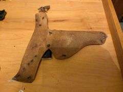 Leslie-Henry revolving cylindar cap pistol w/ Wyatte Earp holster