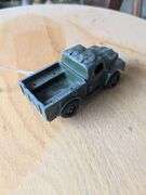 Glass case: Dinky #641 Army one ton cargo truck 1954 - 62