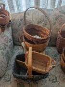 5 Longaberger baskets