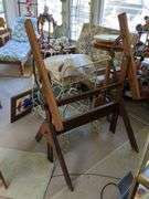 Antique drafting table base only, no top