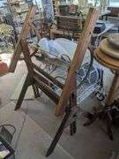 Antique drafting table base only, no top