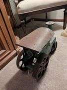 Boycraft pressed steel steamroller 1920s, Metal tin truck