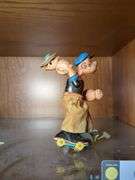Popeye Linemar rollerskating made in japan