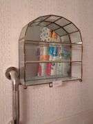 Mirrored curio cabinet