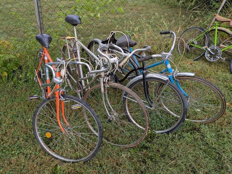 Four Vintage Bicycles image