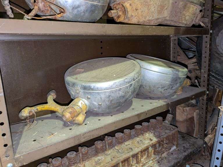 Shelf of Vehicle Parts image