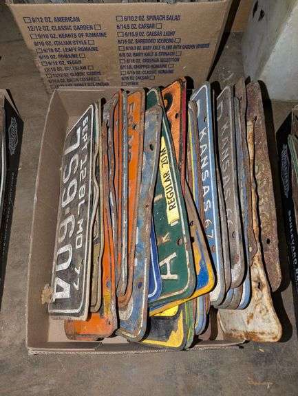 Vintage License Plates image