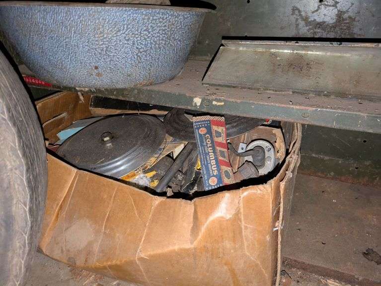 Shelf of Vehicle Parts image