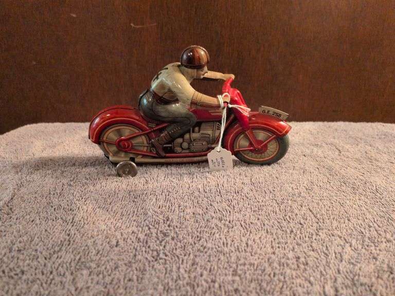 Technofix GE 258 tin wind-up motorcycle image