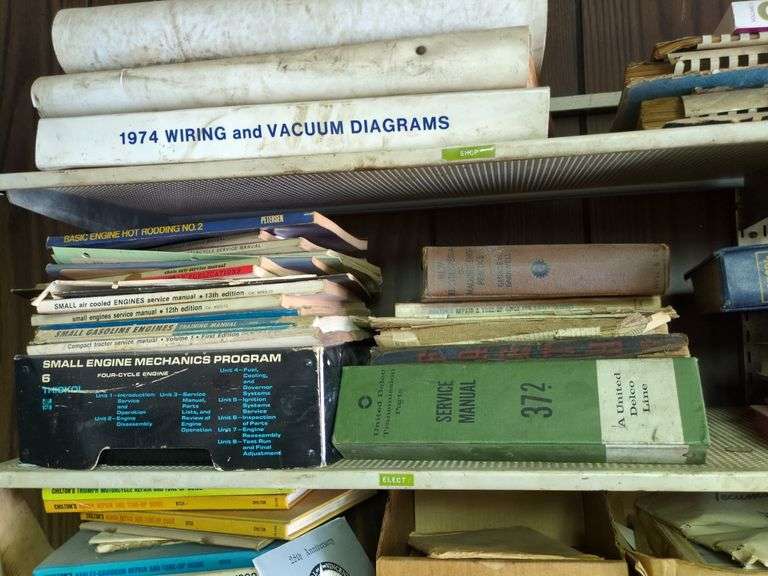 Shelf of Automotive Books image