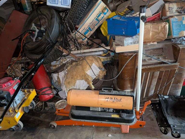 Floor Jack and Heater image