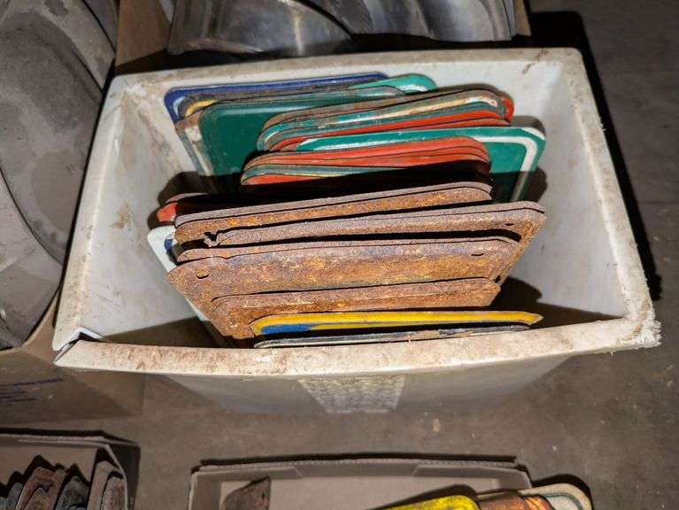 Vintage License Plates image