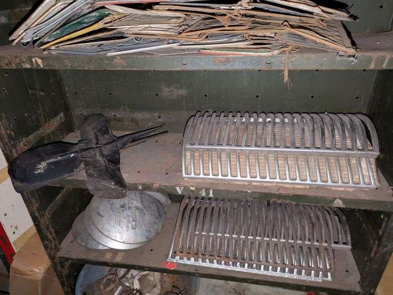 Shelf of Vehicle Parts image